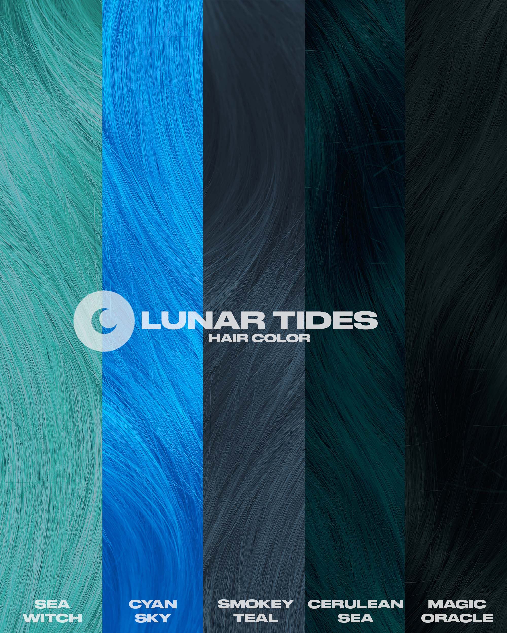 Smokey Teal Hair Dye | Lunar Tides - LUNAR TIDES HAIR DYES