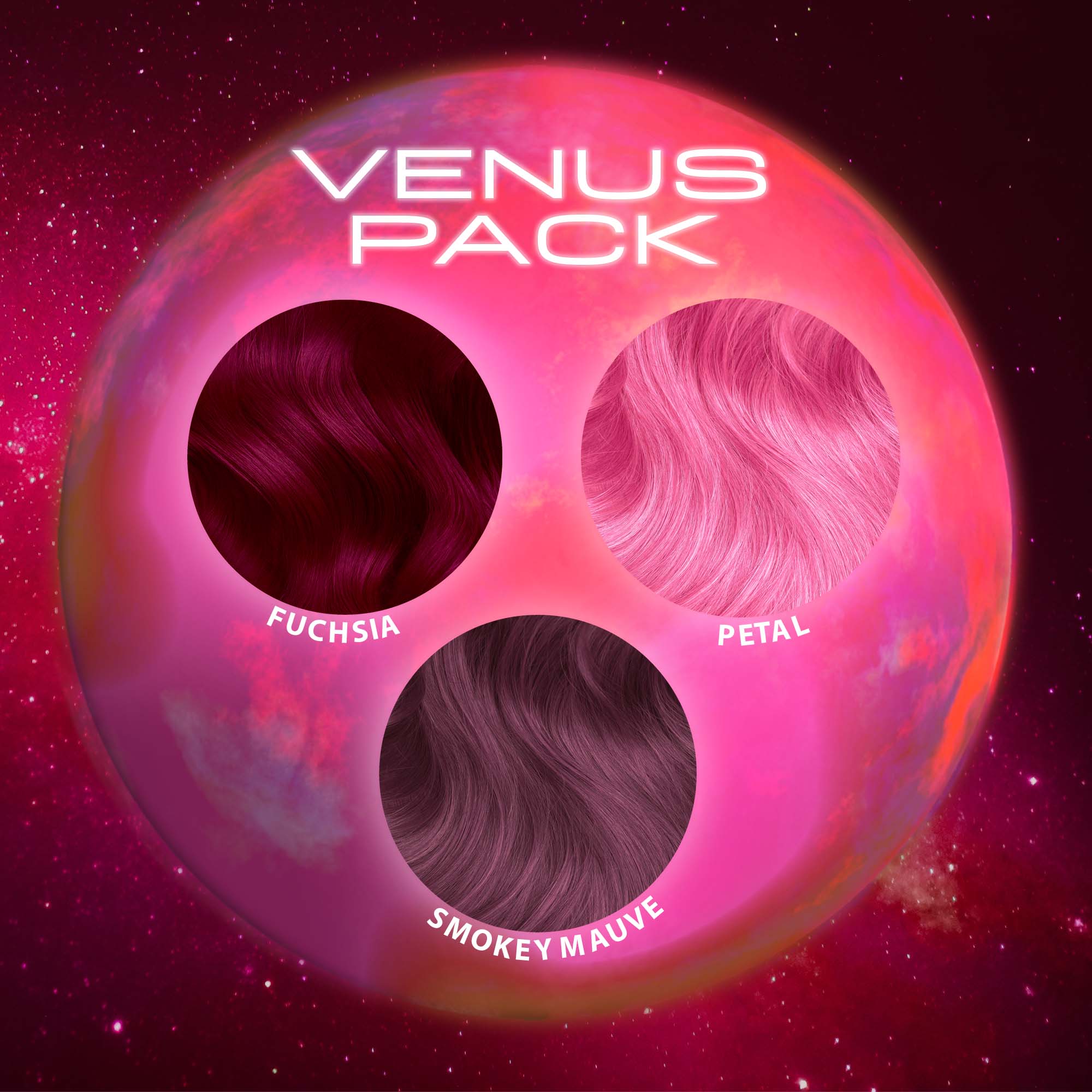 VENUS PACK - 3 JARS! - LUNAR TIDES HAIR DYES