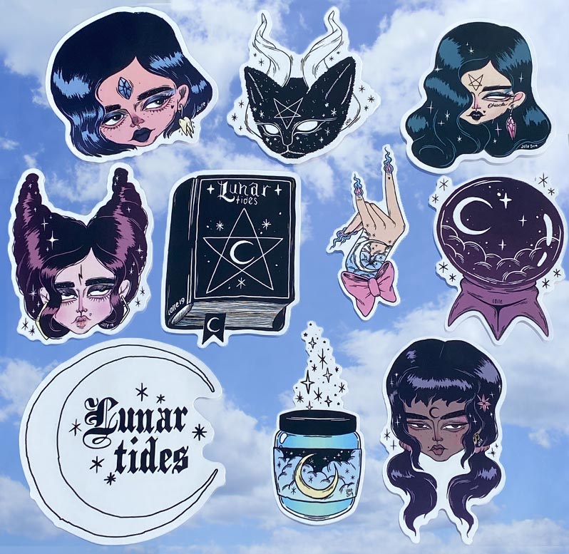 WITCH GANG STICKER PACK